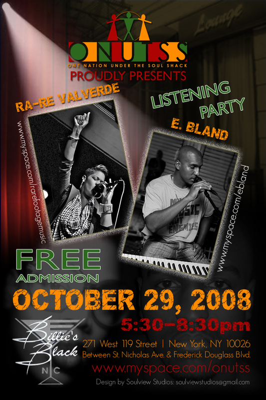 ONUTSS Listening Party 10-29-08